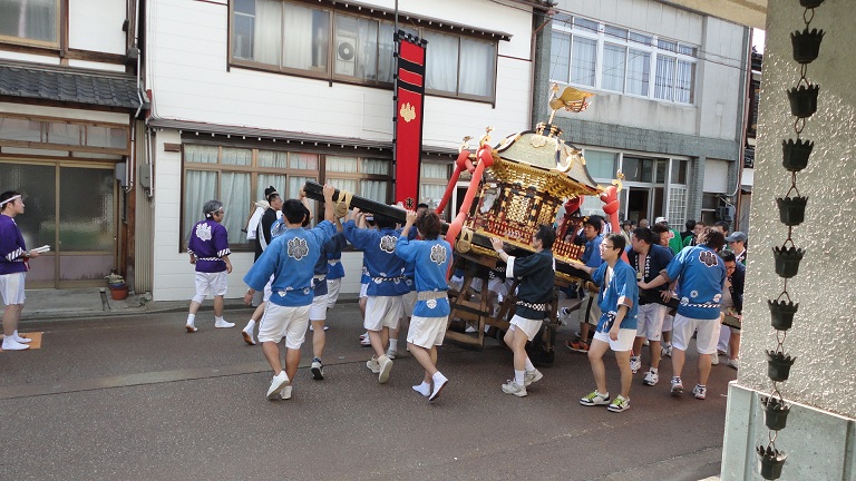 小松市お旅祭りの見学