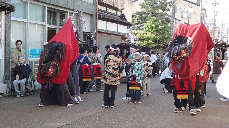 小松市お旅祭りの見学