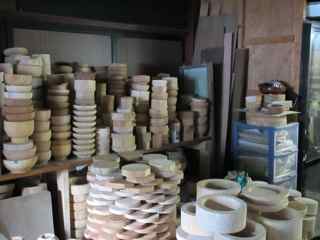 Traditional Japanese woodturning