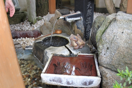 Japanese foot spa