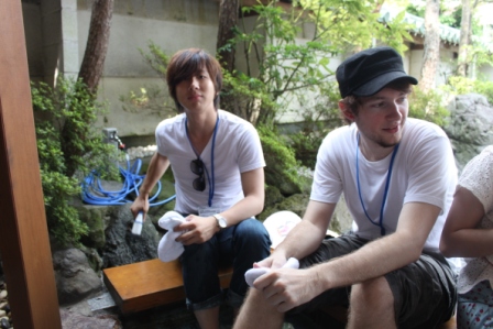 Japanese foot spa
